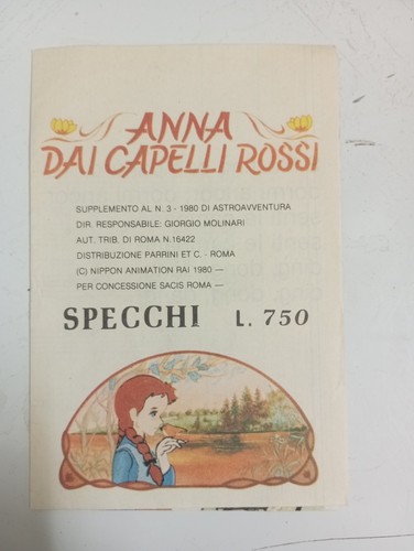Anna dai capelli rossi - dai,